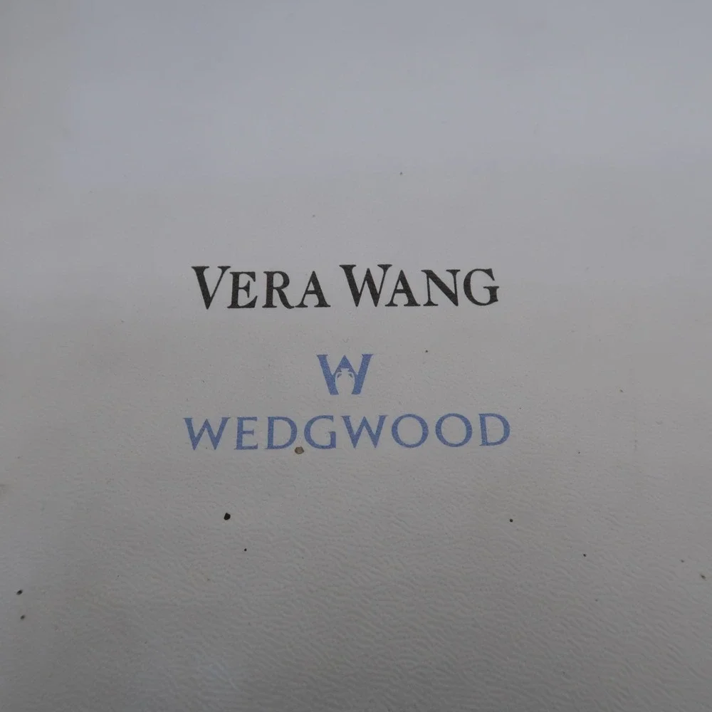 Wedgewood Vera Wang Love Knots Flute Champagne & Cake Knife Server Wedding Set